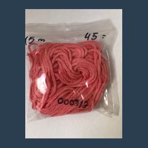 knyttesnor 15m 2mm lyserd