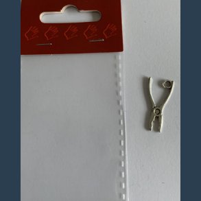 Charms tang  1,4 x 2,2cm 12 stk