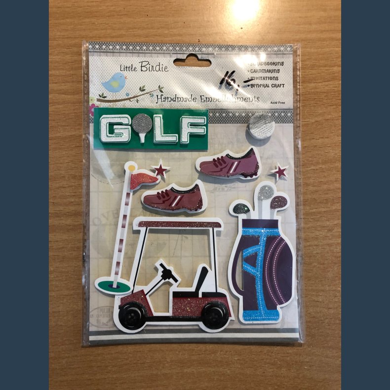 stickers 3D golf