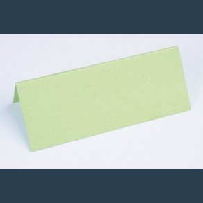 bordkort 7x10cm 250g 10 stk metallic lime