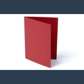 dobbelt kort A7 200g 10 stk. rd