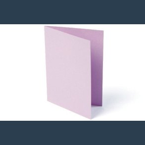dobbelt kort A7 200g 10 stk lavendel