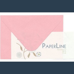 Kuvert C7 80g  10 stk.l.rd