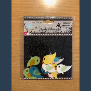 stickers ass fugle 10 stk