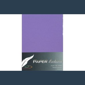 kort A6 240g 10 stk Dark purple