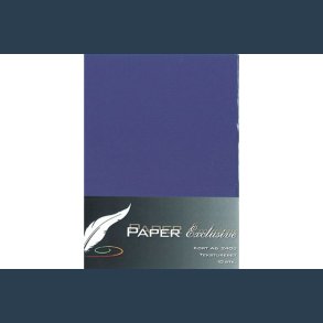 kort A6 240g 10 stk mrkelilla