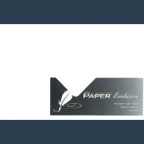 kuvert C6 120g 10 stk hvid