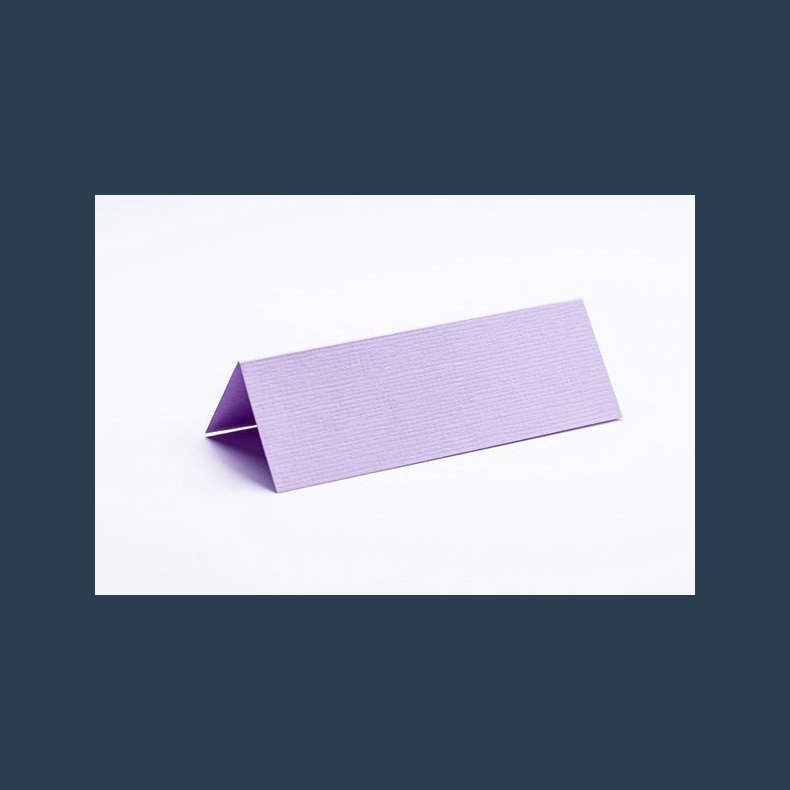 bordkort mauve10x 7cm10 stk