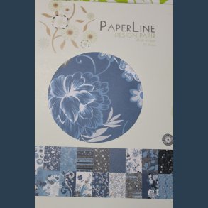 papirblok A4 40 ark 20 design bl