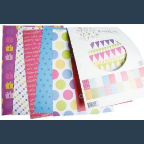 papirblok A4 40 ark 20 design Grafiske motiver