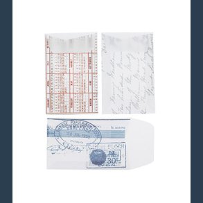 stickers vellum 3 kuverter 3,5x 6 cm