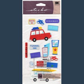 stickers vellum p� tur