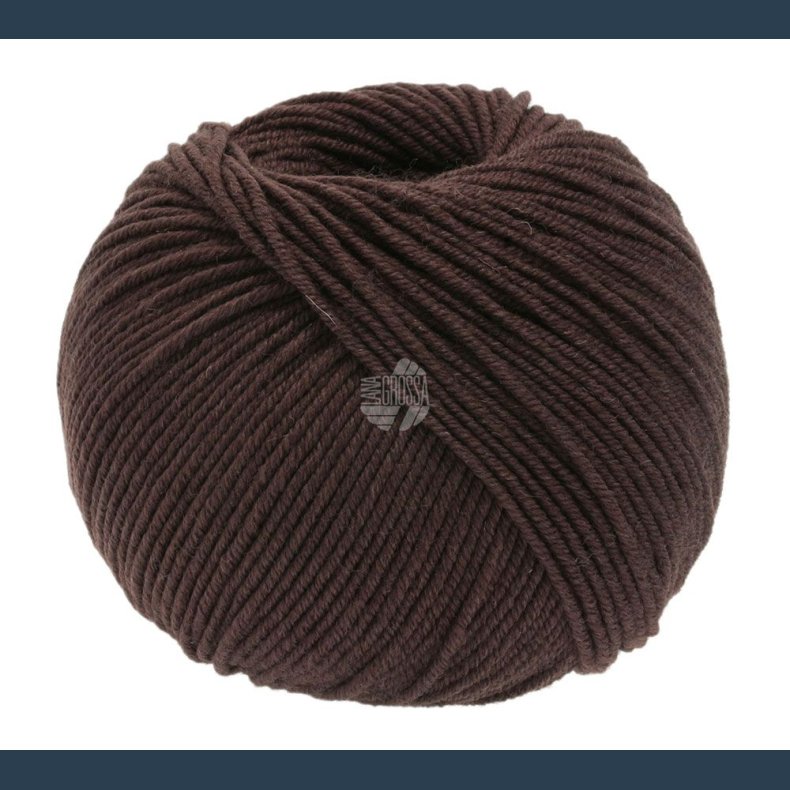LANA GROSSA Cool Wool mrk brun