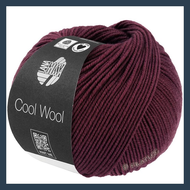 LANA GROSSA Cool Wool  m�rk lilla