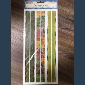 Stickers scrapbook 14 x 30,5cm  border