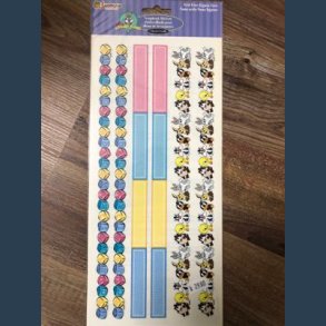 Stickers scrapbook 14 x 30,5cm border looney tunes