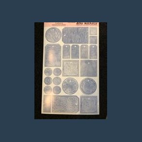 stickers tags bl  23 ass 20,5 x 32 cm