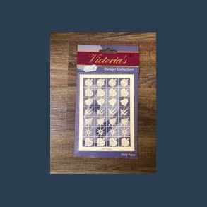 Kortpynt Victorias Design collection jule ornamenter A6