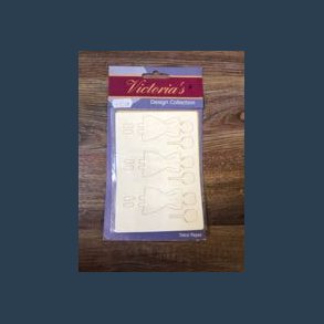 Kortpynt Victorias Design collection 4 ark A6 engle