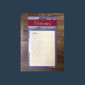 Kortpynt Victorias Design collection stedmoder 4 ark A6