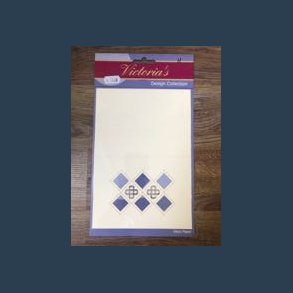 kort Victorias Design collection stjerner 2 stk