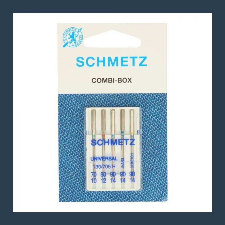 Schmetz SymaskineNle Combi box 5 stk ass