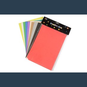 Skumplader A 4 10 stk. ass. farver