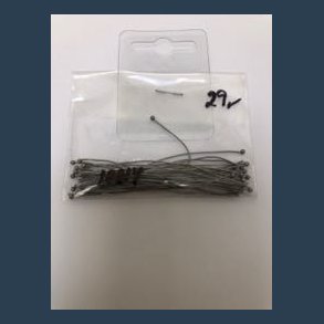 perlestave sort 7 cm 30 stk