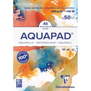 Clairefontaine Aquapad A6 50 ark