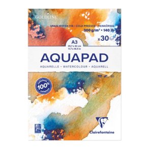 Clairefontaine Aquapad A3 30 ark