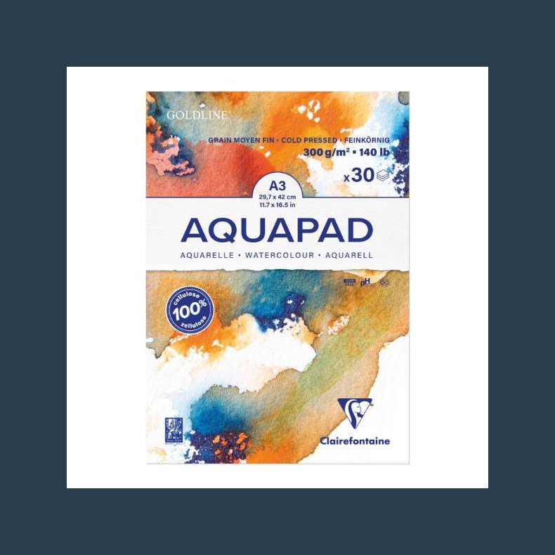 Clairefontaine Aquapad A3 30 ark