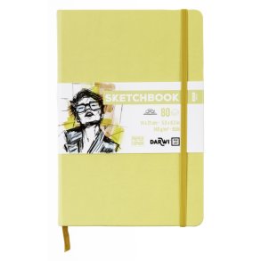 DFY Sketchbook 14 X21 cm 140 g yellow