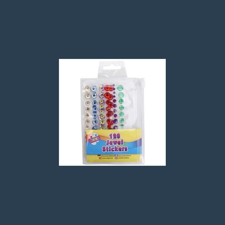 Rhinstone ass farver og str 120stk