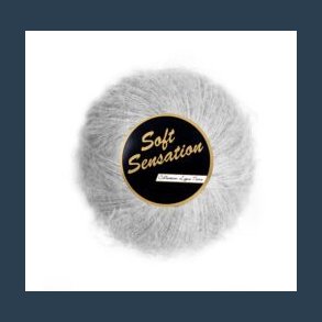 Garn Soft sensation 25 g/200m lys bl