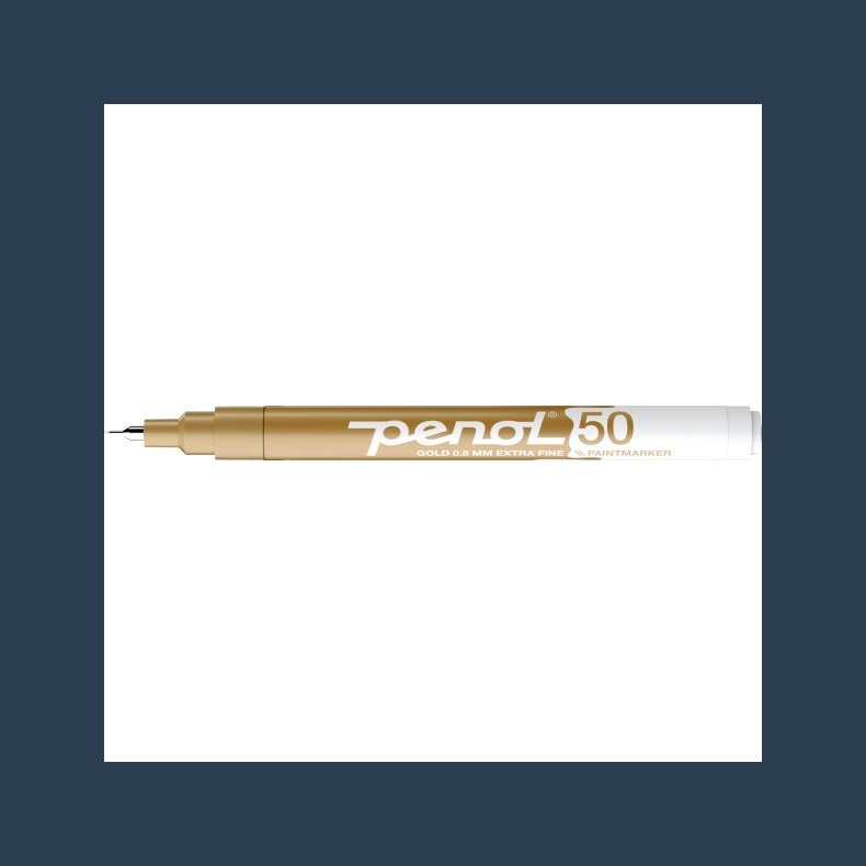 Penol paintmarker 1,2mm fine gold