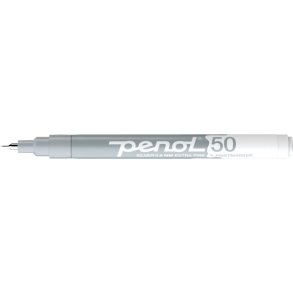 Penol paintmarker 1,2mm ekstra fine silver