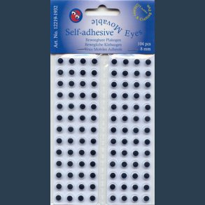 Rulle�jne 8 mm 104 stk selvkl�bende