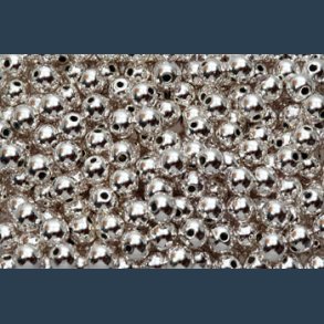 VOKSPERLE 4MM slv ca 150 stk