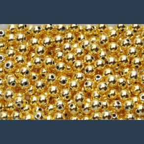 voksperle 3mm guld ca 150 stk