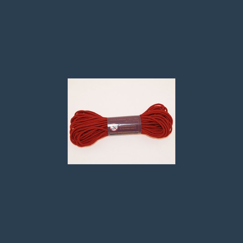 paracord faldskrmsline 4mm x 16m rd