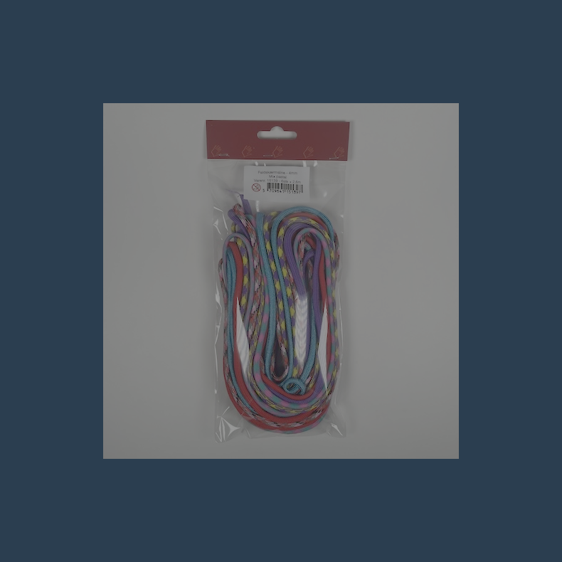 faldsk�rmsline 4 mm 6stk. 2,6m