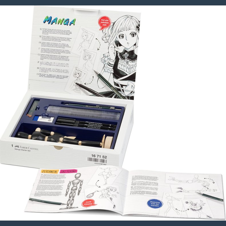 faber-castell pitt artist Manga starter st