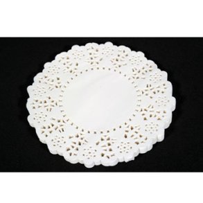 Kageservietter 100 stk 16,50 cm Hvid