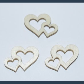 Trhjerter 10 stk. 15 x 20 mm