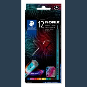 Norix farveblyant 12 ass