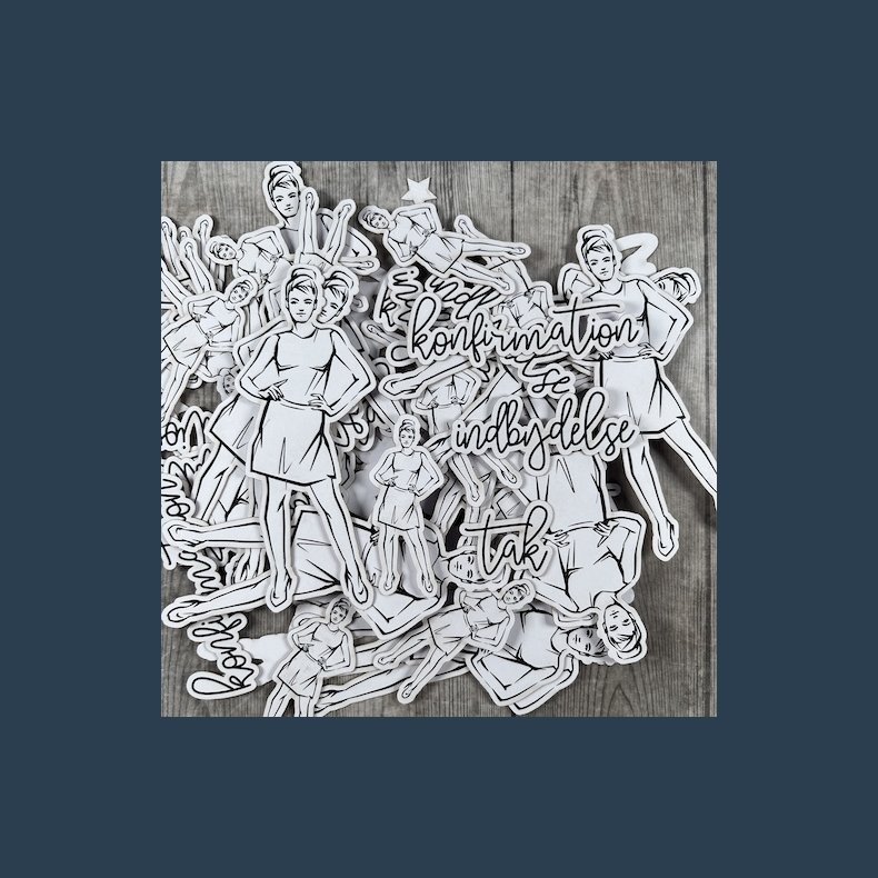 Dan cuts konfirmandinde