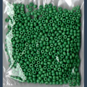 Glasperle/rocailles 2,5 mm ca20 g grn