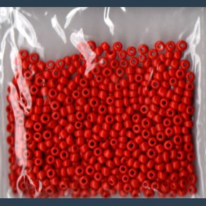 Glasperle/rocailles 2,5 mm ca 20g r�d
