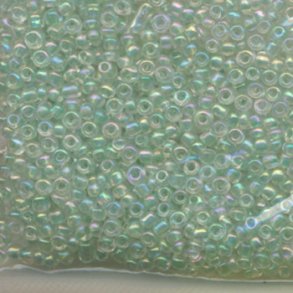 Glasperler/rocailles 2,5mm /20g jade iris