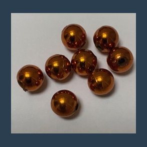 VOKSPERLE 8 mm 50 stk mrk  guld metallic